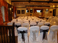 Wedding Chair Cover Organza Sash